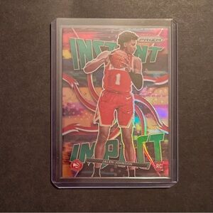 JALEN JOHNSON Panini Prizm Instant Impact RC SP